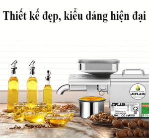 Máy ép dầu JIPLAIS TLI801N công suất ép từ 3-5 kg/giờ máy-ép-dầu-gia-đình-kiểu-dáng-hiện-đại