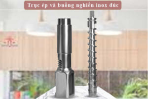 Máy ép dầu JIPLAIS TLI888A công suất ép từ 5-7,5 kg/giờ trục ép và buồng nghiền bằng inox