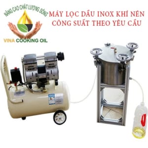 may loc dau nen khi inox H2