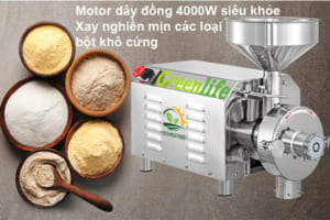 động cơ máy nghiền bột Green life 100% bằng dây đồng